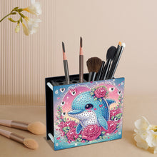 Load image into Gallery viewer, Acrylic Special Shape Diamond Painting Pencil Holder Desktop Ornaments Organizer