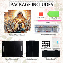 Load image into Gallery viewer, Acrylic Special Shape Diamond Painting Pencil Holder Desktop Ornaments Organizer