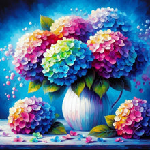 Load image into Gallery viewer, Diamond Painting - Full Round - Hydrangea (30*30CM)