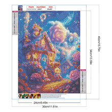 Load image into Gallery viewer, Diamond Painting - Full Round - Marshmallow House (30*40CM)