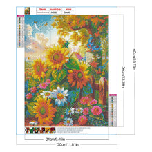 Load image into Gallery viewer, Diamond Painting - Full Round - Sunflower (30*40CM)