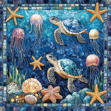 Load image into Gallery viewer, Diamond Painting - Full Round - Undersea Creatures (40*40CM)
