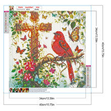 Load image into Gallery viewer, Diamond Painting - Full Round - Cross Cardinal (40*40CM)