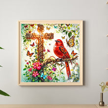 Load image into Gallery viewer, Diamond Painting - Full Round - Cross Cardinal (40*40CM)
