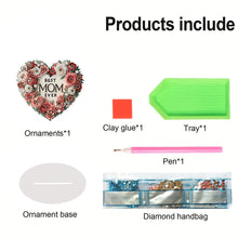 Load image into Gallery viewer, Acrylic Special Shaped Beautiful Pattern 5D DIY Diamond Art Tabletop Decorations