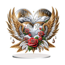 Load image into Gallery viewer, Acrylic Special Shaped Beautiful Pattern 5D DIY Diamond Art Tabletop Decorations