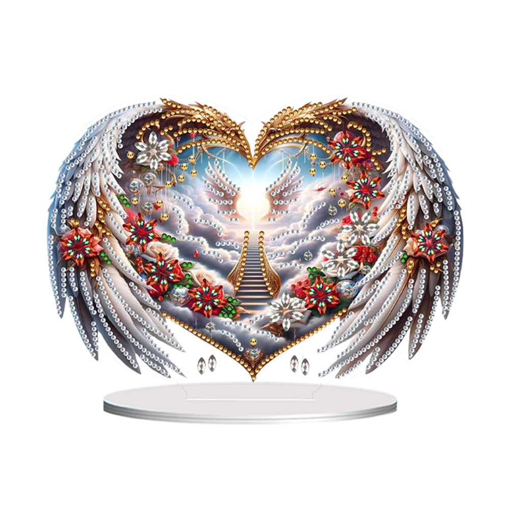Acrylic Special Shaped Beautiful Pattern 5D DIY Diamond Art Tabletop Decorations