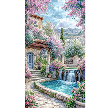 Load image into Gallery viewer, Diamond Painting - Full Round - Cabin Scenery (40*70CM)