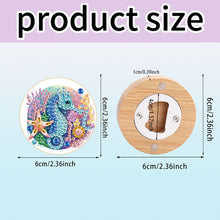 Load image into Gallery viewer, Wooden PET Animals 5D DIY Diamond Art Magnets Bottle Opener Crafts for Beginners