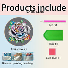 Load image into Gallery viewer, Wooden PET Animals 5D DIY Diamond Art Magnets Bottle Opener Crafts for Beginners