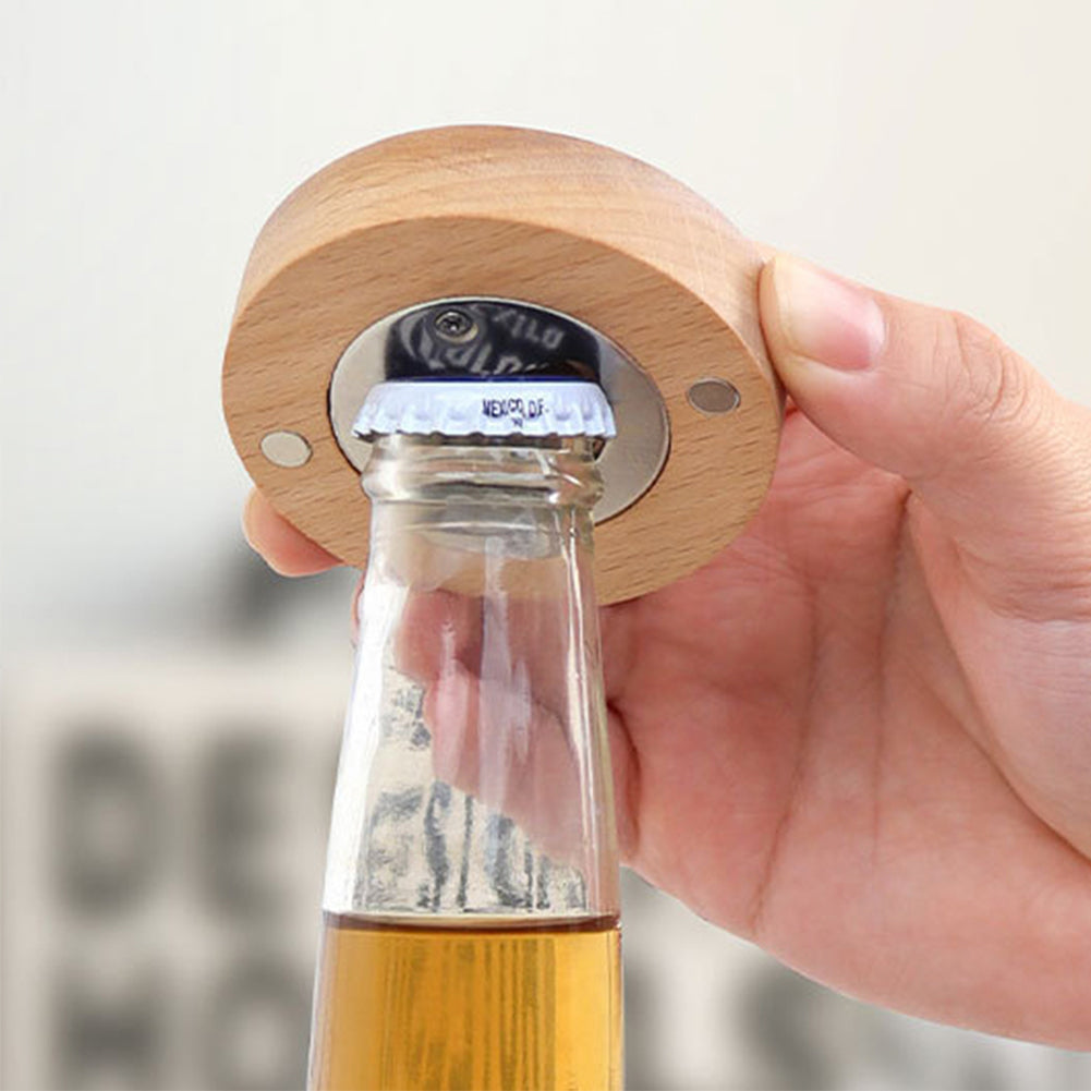 Wooden PET Animals 5D DIY Diamond Art Magnets Bottle Opener Crafts for Beginners