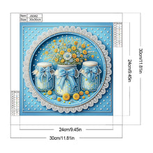 Load image into Gallery viewer, Diamond Painting - Partial Special Shaped - Flowers In A Vase (30*30CM)