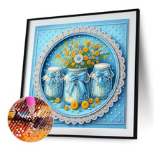 Load image into Gallery viewer, Diamond Painting - Partial Special Shaped - Flowers In A Vase (30*30CM)