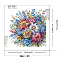 Load image into Gallery viewer, Diamond Painting - Partial Special Shaped - Bouquet (30*30CM)