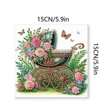 Load image into Gallery viewer, 12Pcs Birthday Diamond Drawing Card Diamond Daily Wish Card for Adults Beginners