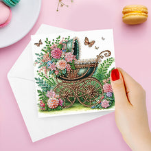 Load image into Gallery viewer, 12Pcs Birthday Diamond Drawing Card Diamond Daily Wish Card for Adults Beginners