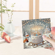 Load image into Gallery viewer, 12Pcs Birthday Diamond Drawing Card Diamond Daily Wish Card for Adults Beginners