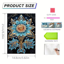 Load image into Gallery viewer, 50 Pages A5 Special Shaped 5D Diamond Drawing Book Art Birthdays Gifts for Teens