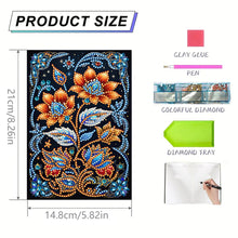 Load image into Gallery viewer, 50 Pages A5 Special Shaped 5D Diamond Drawing Book Art Birthdays Gifts for Teens