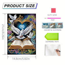 Load image into Gallery viewer, 50 Pages A5 Special Shaped 5D Diamond Drawing Book Art Birthdays Gifts for Teens