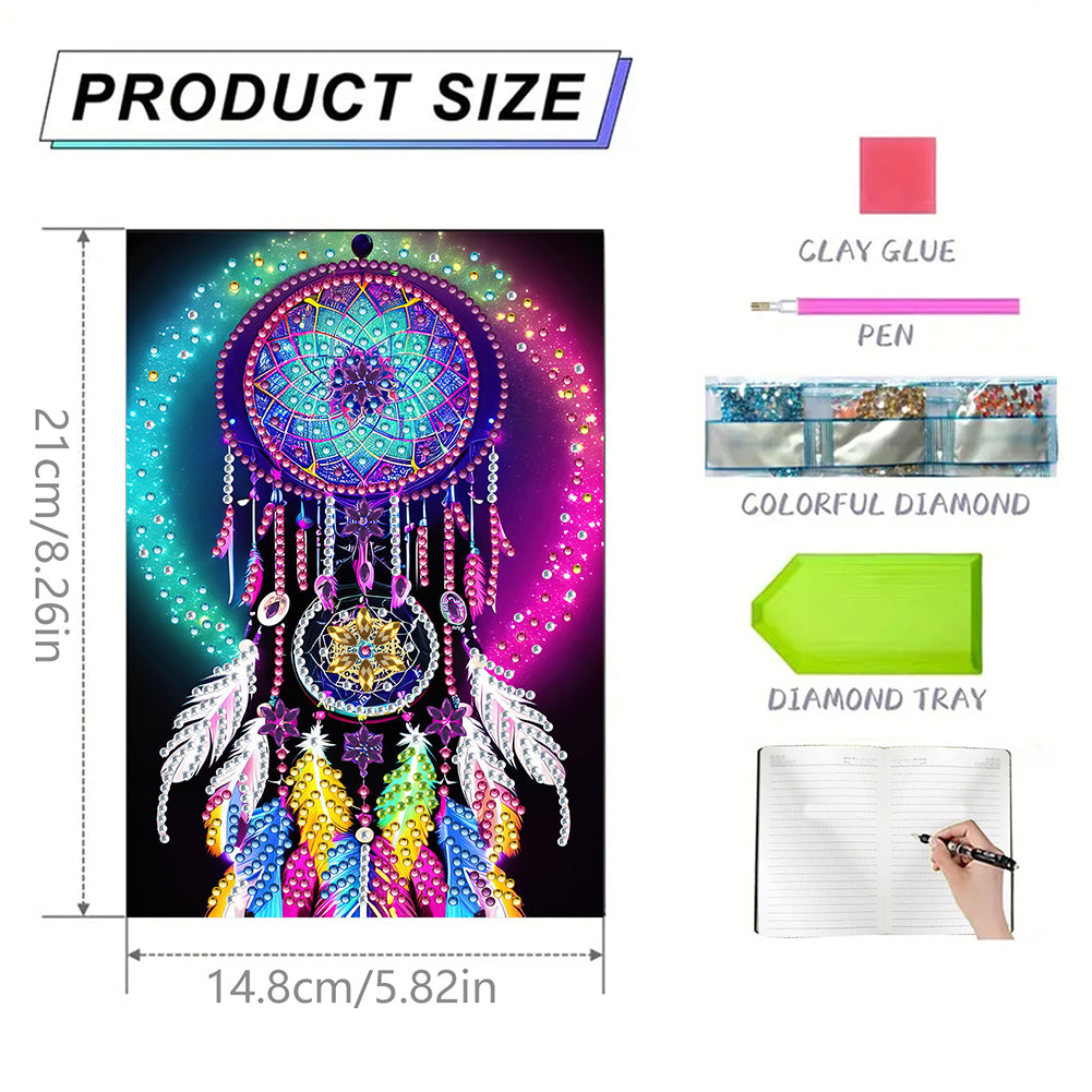 50 Pages A5 Special Shaped 5D Diamond Drawing Book Art Birthdays Gifts for Teens