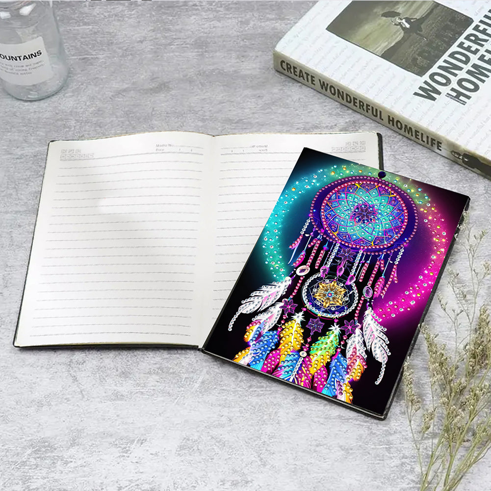 50 Pages A5 Special Shaped 5D Diamond Drawing Book Art Birthdays Gifts for Teens
