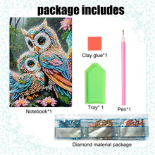 Load image into Gallery viewer, 50 Pages A5 Special Shaped 5D Diamond Drawing Book Art Birthdays Gifts for Teens