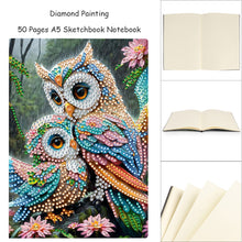 Load image into Gallery viewer, 50 Pages A5 Special Shaped 5D Diamond Drawing Book Art Birthdays Gifts for Teens