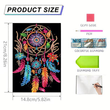 Load image into Gallery viewer, 50 Pages A5 Special Shaped 5D Diamond Drawing Book Art Birthdays Gifts for Teens