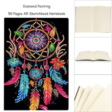 Load image into Gallery viewer, 50 Pages A5 Special Shaped 5D Diamond Drawing Book Art Birthdays Gifts for Teens