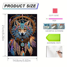 Load image into Gallery viewer, 50 Pages A5 Special Shaped 5D Diamond Drawing Book Art Birthdays Gifts for Teens