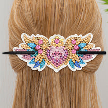 Load image into Gallery viewer, PU Diamond Painting Hairpin Bow Diamond Headware Handmade Hair Sticks for Ladies