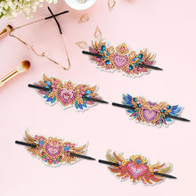 Load image into Gallery viewer, PU Diamond Painting Hairpin Bow Diamond Headware Handmade Hair Sticks for Ladies