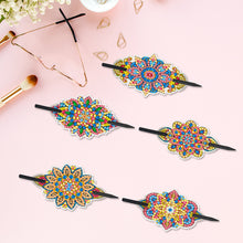 Load image into Gallery viewer, PU Diamond Painting Hairpin Bow Diamond Headware Handmade Hair Sticks for Ladies