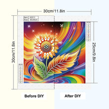 Load image into Gallery viewer, Diamond Painting - Partial Special Shaped - Flower (30*30CM)