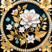 Load image into Gallery viewer, Diamond Painting - Partial Special Shaped - Flower (30*30CM)