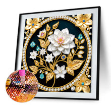 Load image into Gallery viewer, Diamond Painting - Partial Special Shaped - Flower (30*30CM)