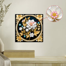 Load image into Gallery viewer, Diamond Painting - Partial Special Shaped - Flower (30*30CM)