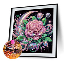 Load image into Gallery viewer, Diamond Painting - Partial Special Shaped - Flower (30*30CM)