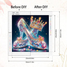 Load image into Gallery viewer, Diamond Painting - Partial Special Shaped - Crystal High Heels (30*30CM)