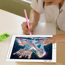 Load image into Gallery viewer, Diamond Painting - Partial Special Shaped - Crystal High Heels (30*30CM)