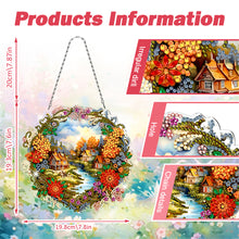 Load image into Gallery viewer, Acrylic Special Shape Village Diamond Painting Ornaments for Garden Window Decor
