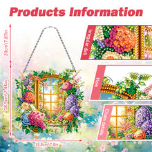 Load image into Gallery viewer, Acrylic Special Shape Village Diamond Painting Ornaments for Garden Window Decor
