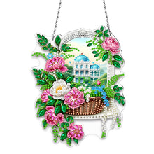 Load image into Gallery viewer, Acrylic Special Shape Village Diamond Painting Ornaments for Garden Window Decor