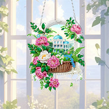 Load image into Gallery viewer, Acrylic Special Shape Village Diamond Painting Ornaments for Garden Window Decor
