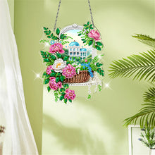 Load image into Gallery viewer, Acrylic Special Shape Village Diamond Painting Ornaments for Garden Window Decor