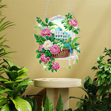Load image into Gallery viewer, Acrylic Special Shape Village Diamond Painting Ornaments for Garden Window Decor