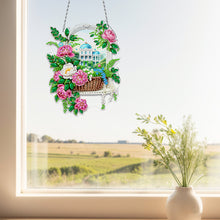 Load image into Gallery viewer, Acrylic Special Shape Village Diamond Painting Ornaments for Garden Window Decor
