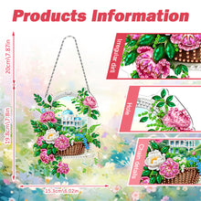 Load image into Gallery viewer, Acrylic Special Shape Village Diamond Painting Ornaments for Garden Window Decor