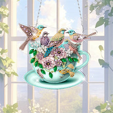 Load image into Gallery viewer, Acrylic Special Shape Village Diamond Painting Ornaments for Garden Window Decor